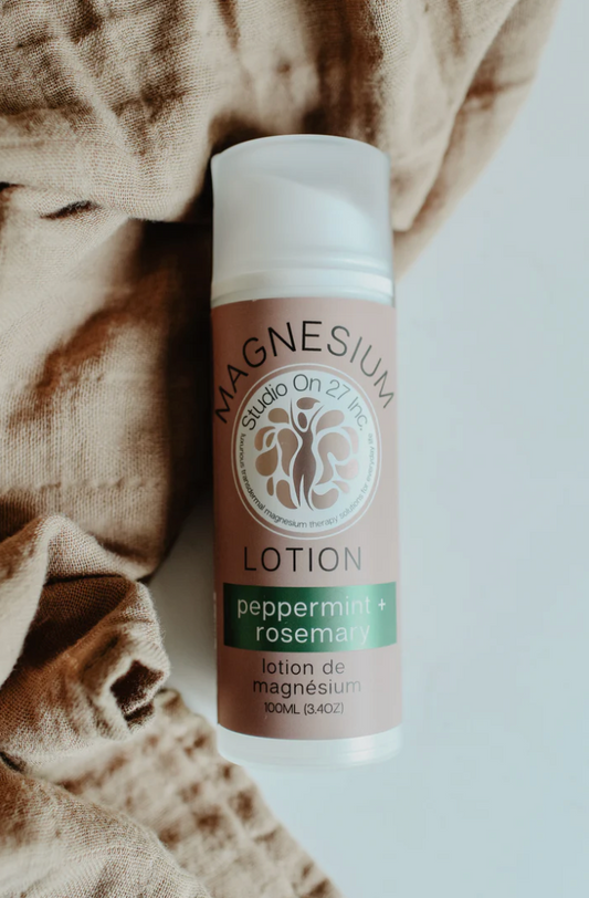 Magnesium Lotion- Peppermint & Rosemary