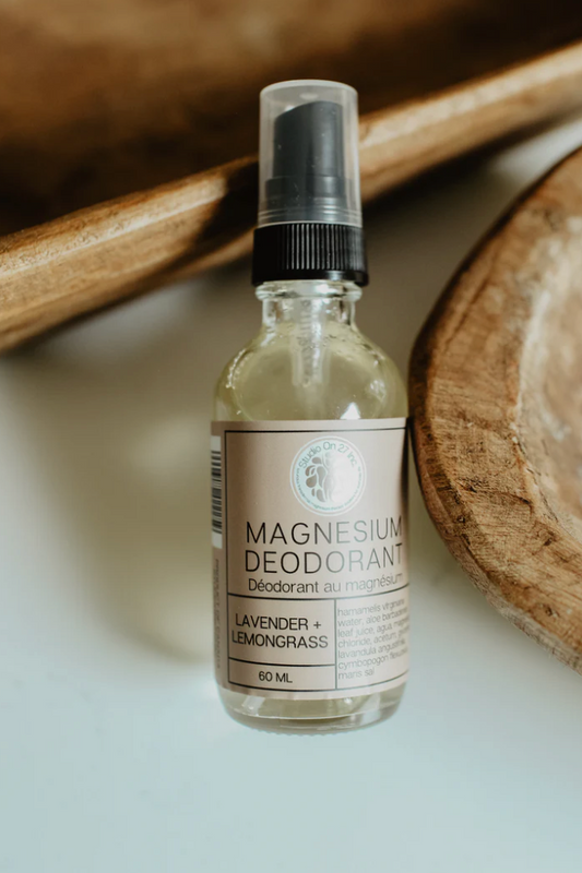 Magnesium Deodorant Spray- Lavender+Lemongrass