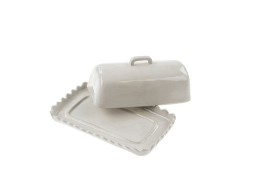Scalloped Butter Dish