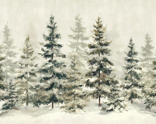 Winter Trees Print 8x10