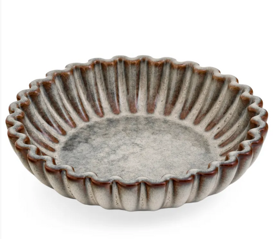 Small fluted dish