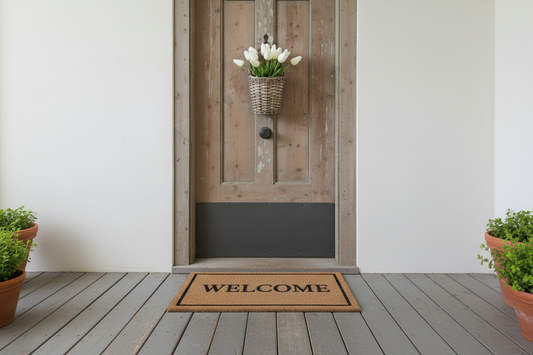 Dozen 14" Real Touch Cream mini tulip bunch