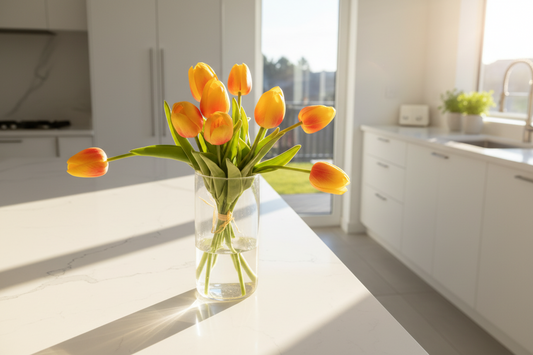 Real touch Orange Dutch Tulip Bundle