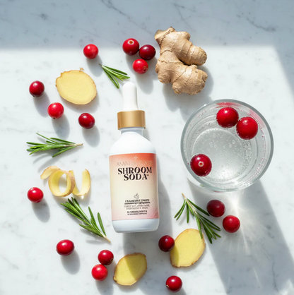 Ananda Elixirs- Cranberry Ginger