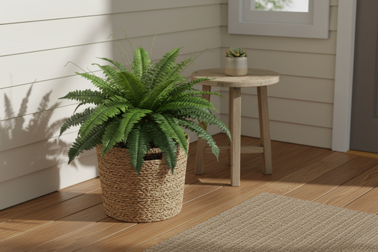 Boston Fern Bush UV protected