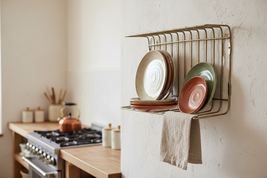Metal Wire Wall Shelf