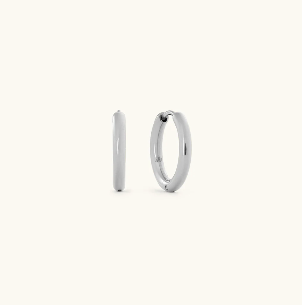 SB April Earrings Silver