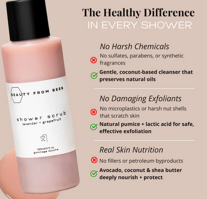 Beauty From Bees- Shower Scrub