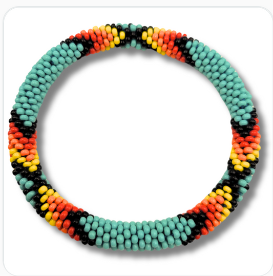 Beaded Bangle Bracelet