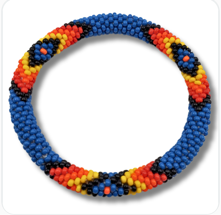 Beaded Bangle Bracelet