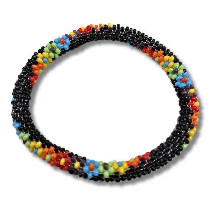 Beaded Bangle Bracelet
