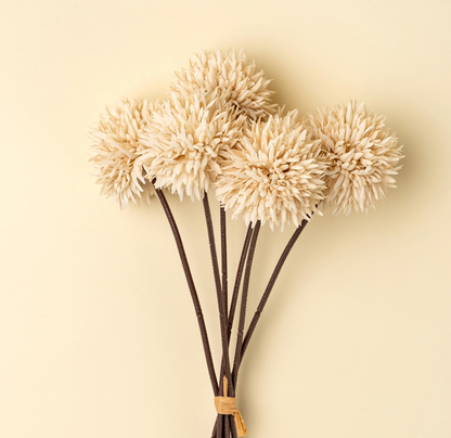 Cream Allium Bouquet
