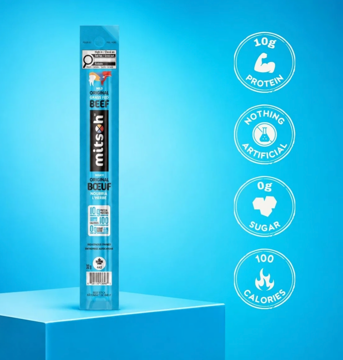 Mitsoh Grass-Fed Beef Sticks