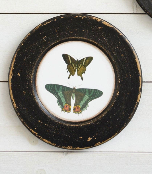 Wooden Hanging Butterfly Art