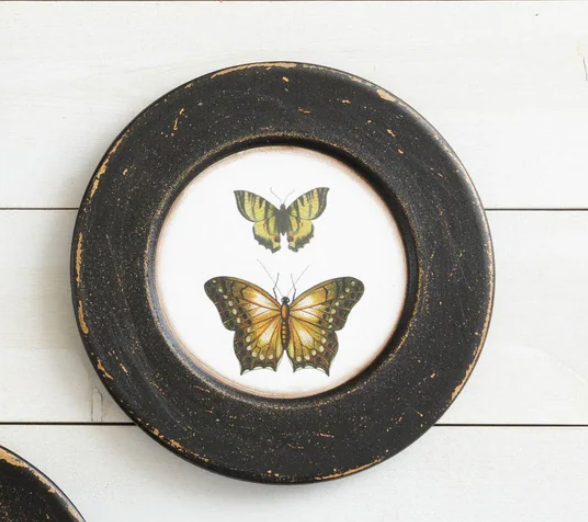 Wooden Hanging Butterfly Art