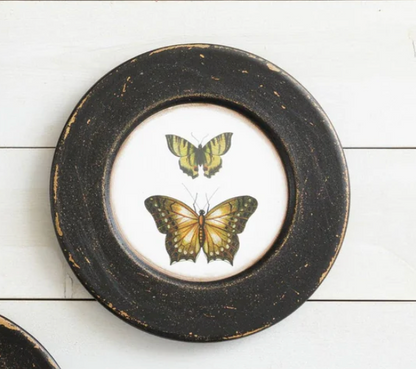 Wooden Hanging Butterfly Art