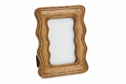 Wavy Mango Wood Frame