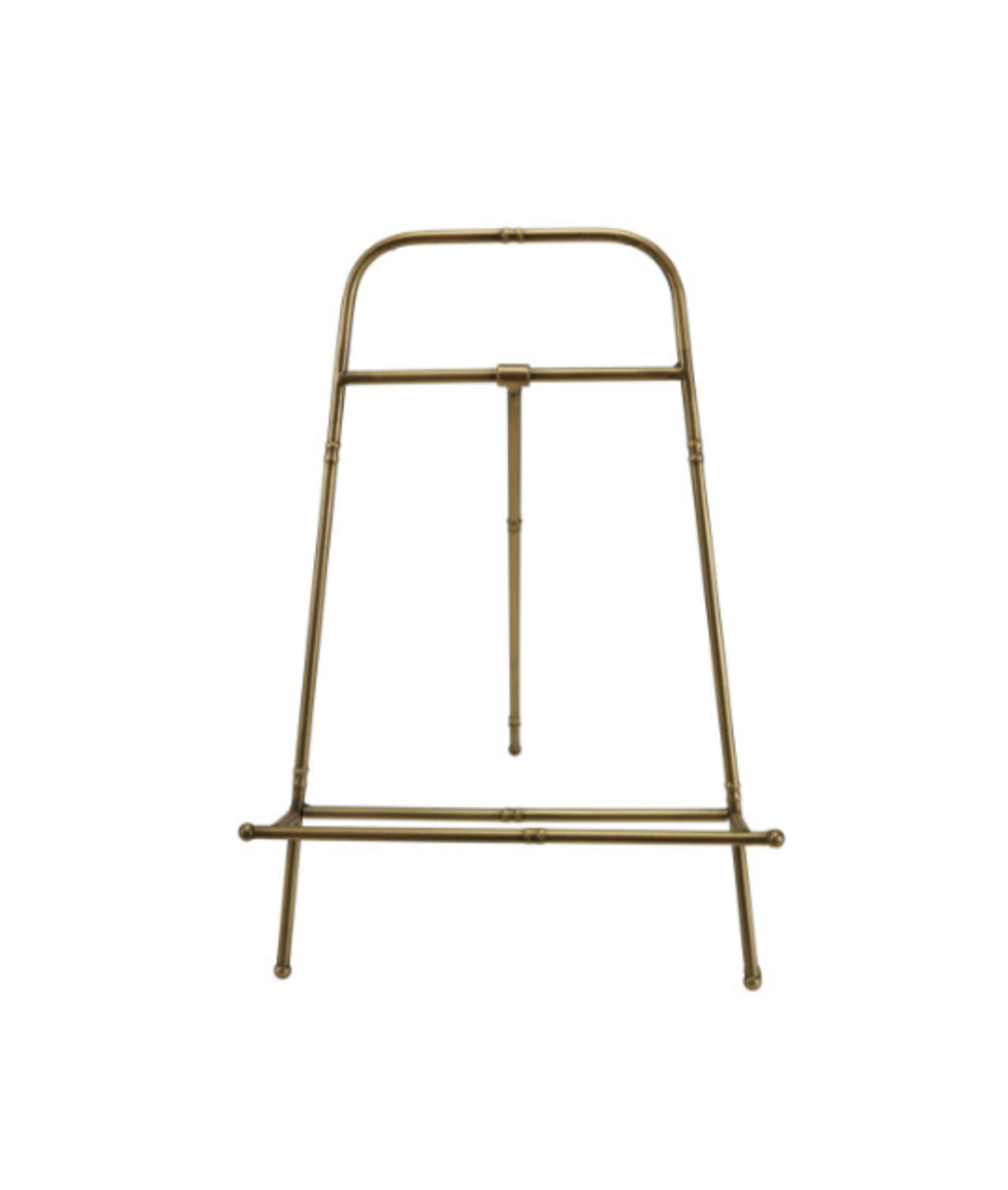 Metal Easel Gold Finish