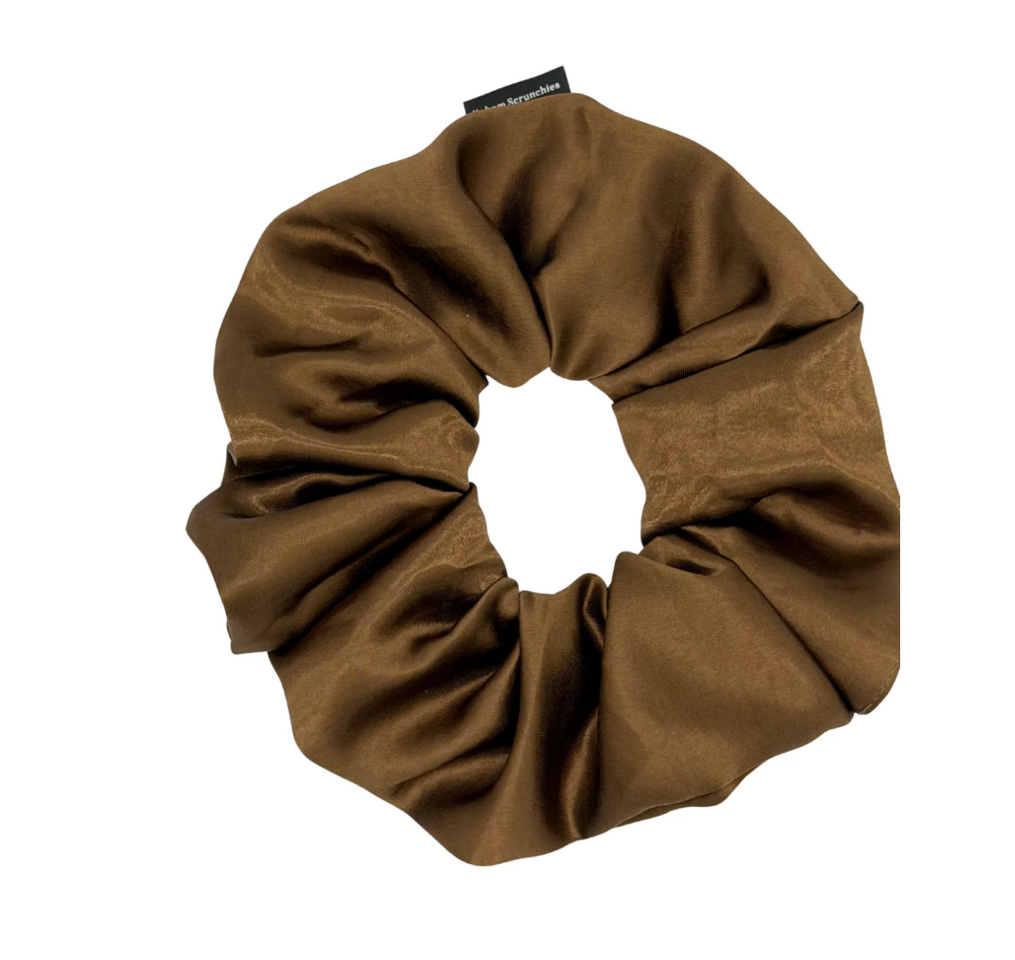 XL Kokum Scrunchie- Solid Light Brown