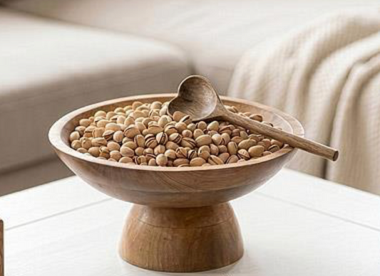 Wooden heart spoon