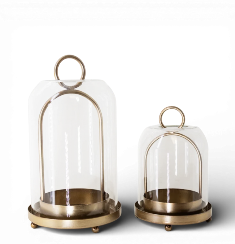 Cloche w/Metal Stand