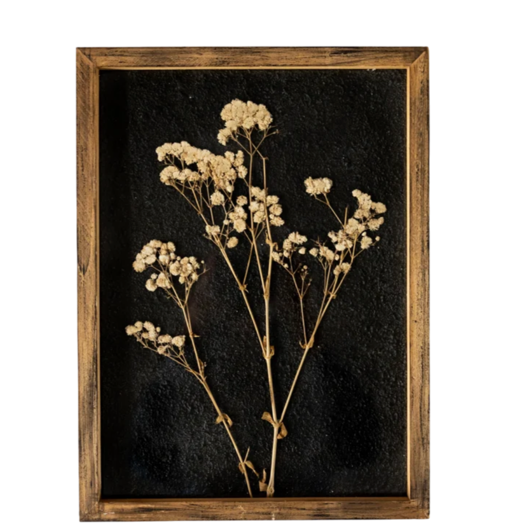 Framed Pressed Botanical Wall Art