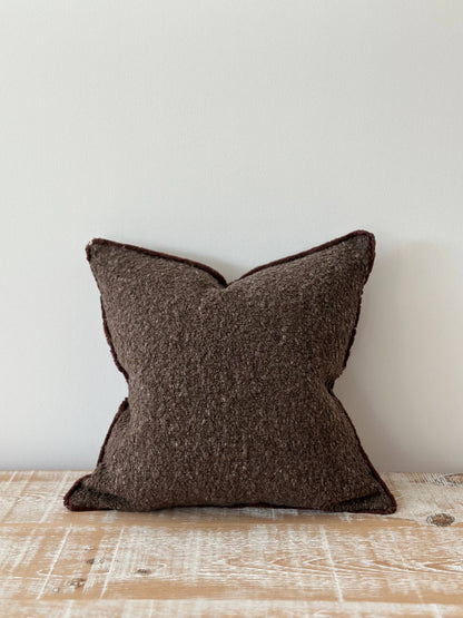 Sofia Chocolate Brown Boucle