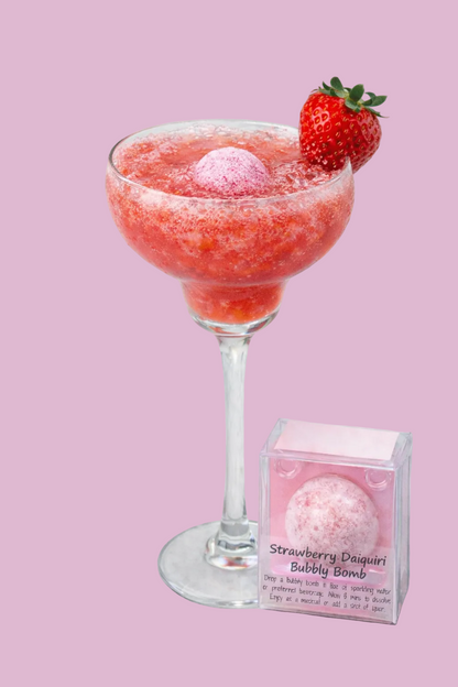 Strawberry Daiquiri Bubbly Bomb