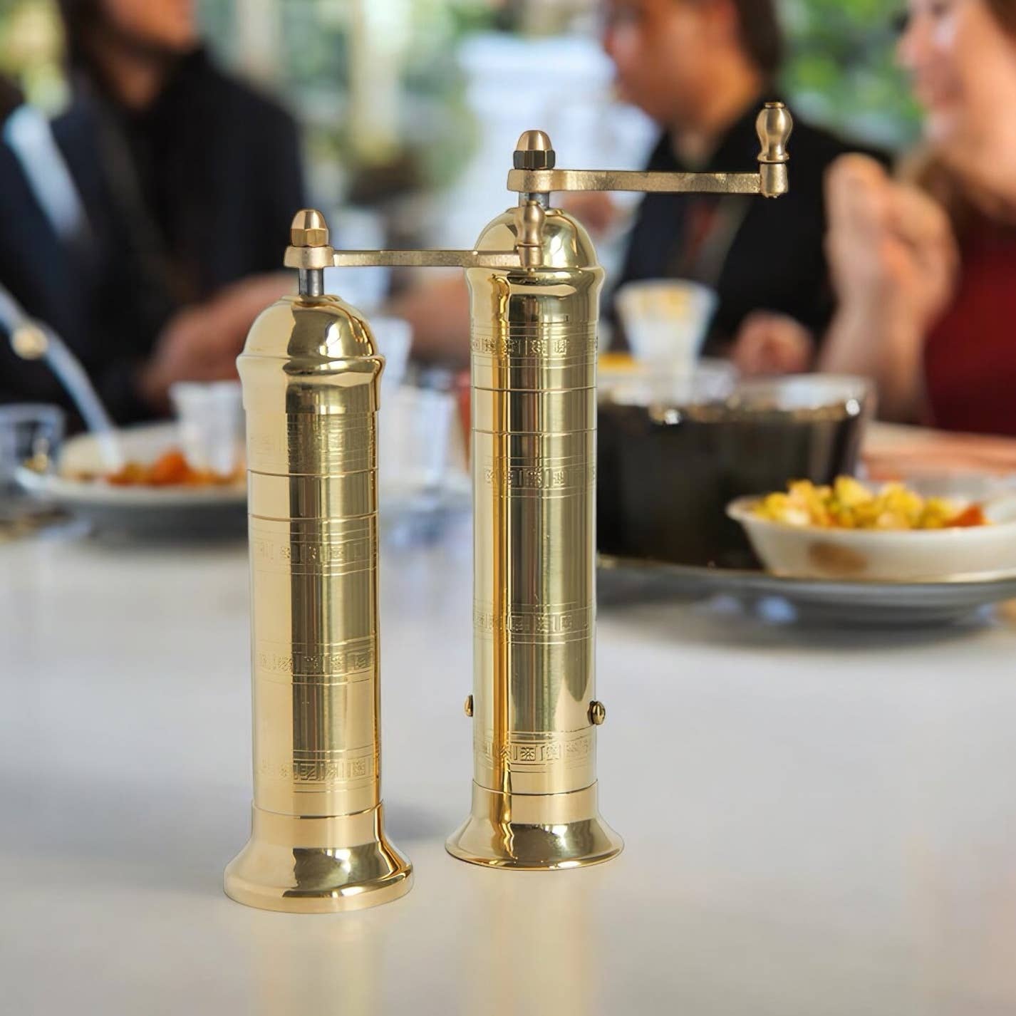 The Original 'Brass Mill' 9" Pepper Grinder