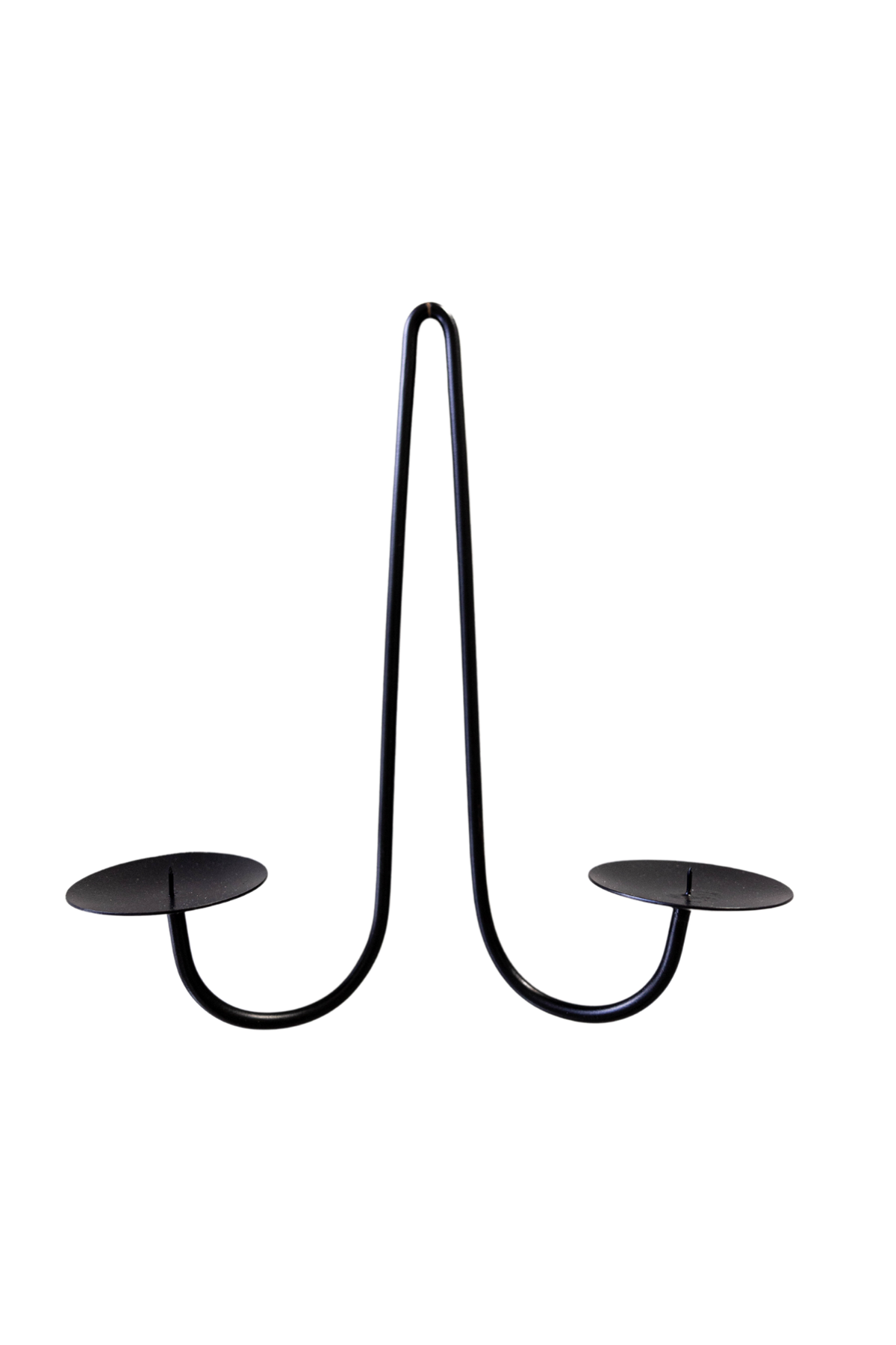 Black Iron Dual Wall Sconce