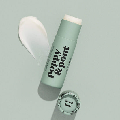 Poppy & Pout- Sweet Mint Lip Balm