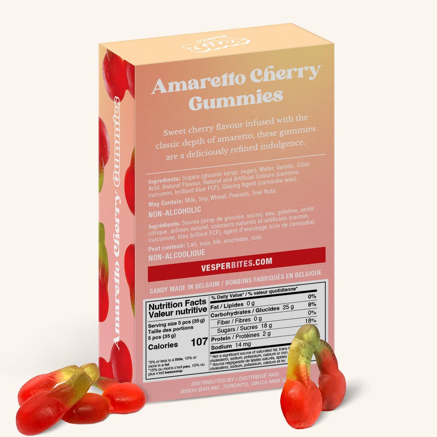Amaretto Cherry Gummies