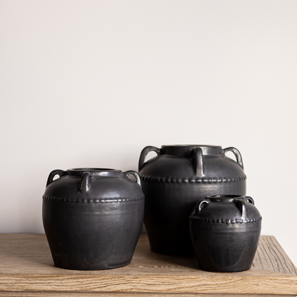 Dumont Glazed Vase With Handles