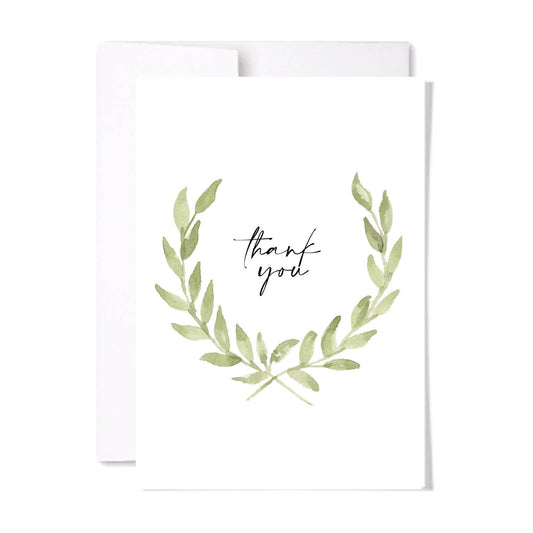Laurel Thank You Card