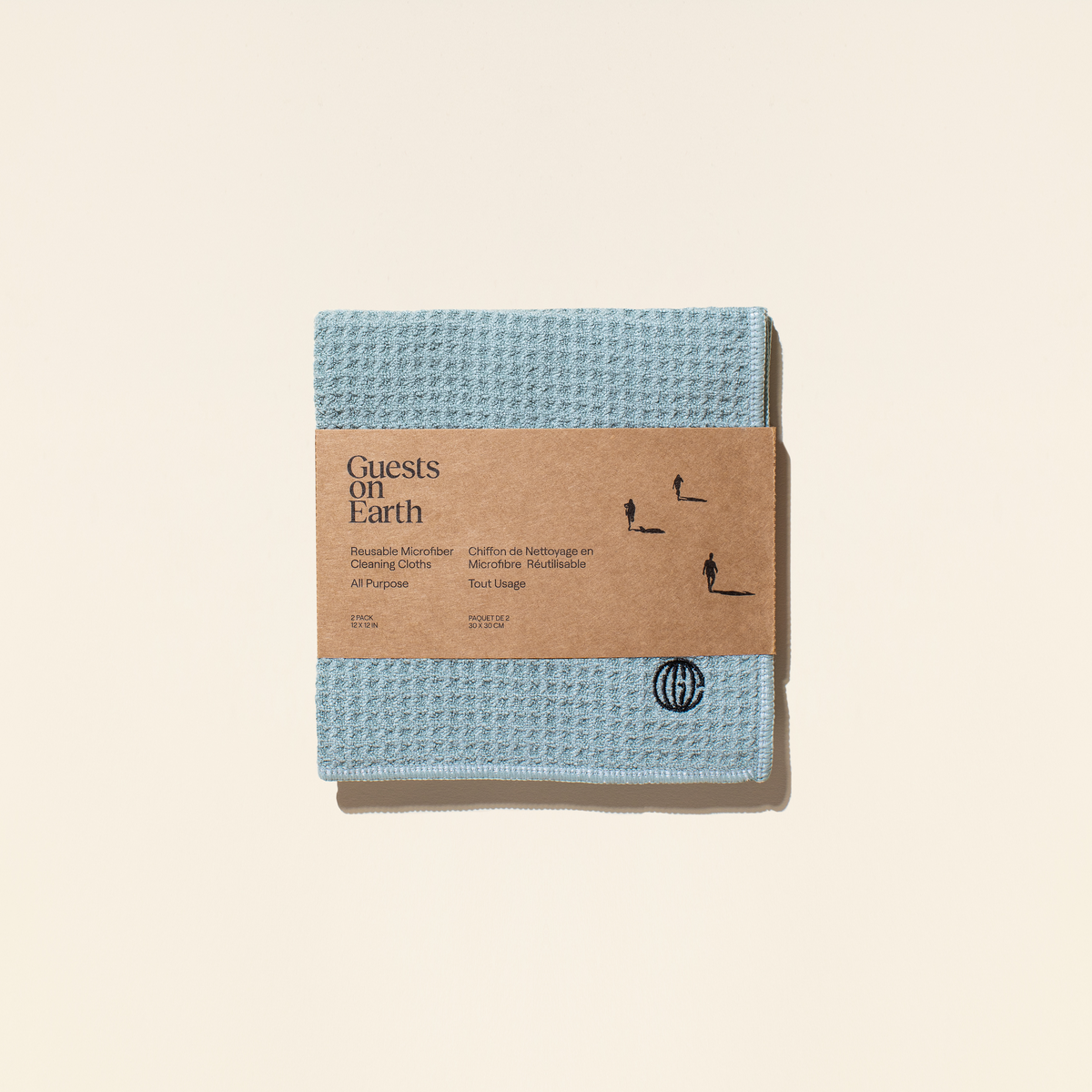 Guests On Earth Waffle Cleaning Cloths 2-Pack