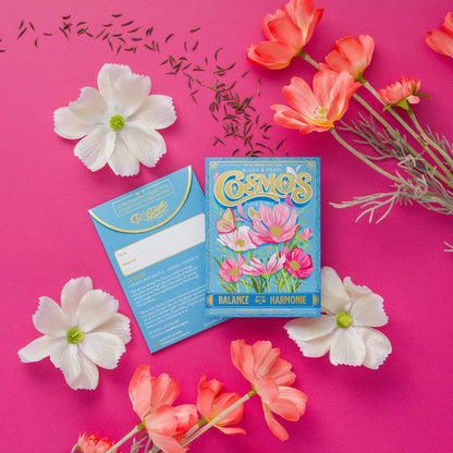 Seed Packet - Cosmos Flowers (Balance)