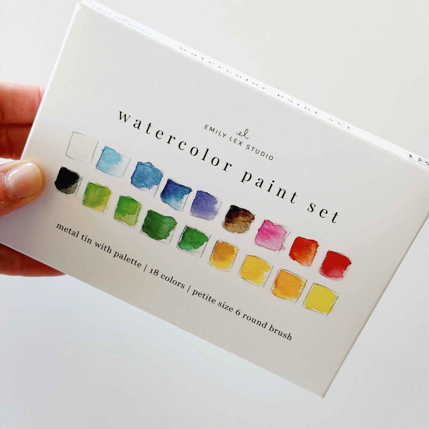 Watercolor Paint Set by Emily Lex Studio