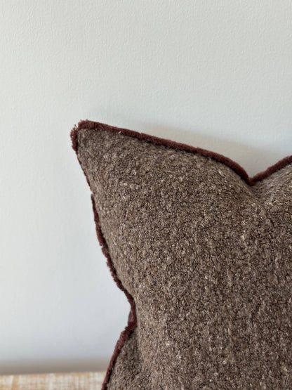 Sofia Chocolate Brown Boucle