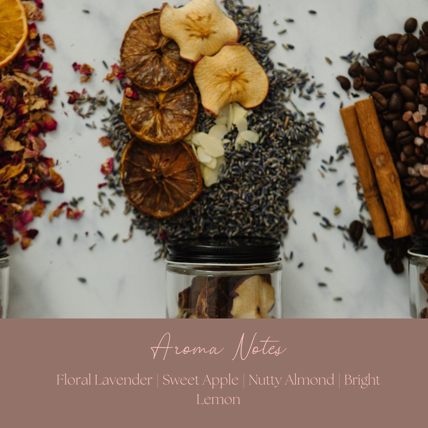 Be Enchanted Simmer Pot Mix, Natural Lavender Almond Aroma