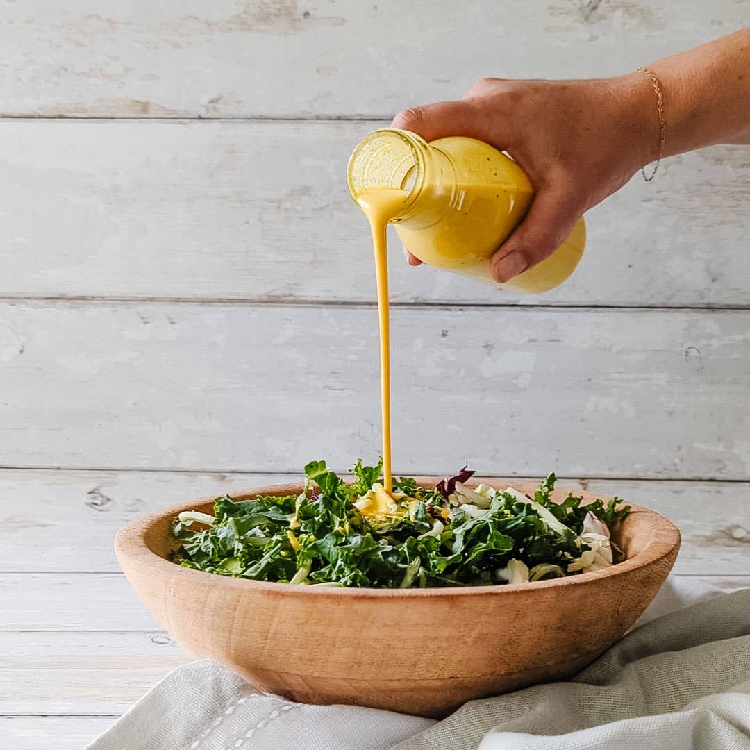Turmeric & Tahini Vinaigrette -Salad Dressing