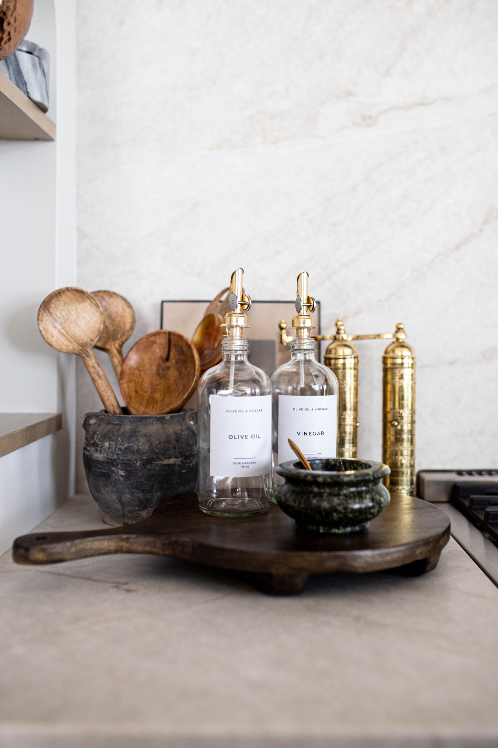 Olive Oil Glass Bottle 16oz.