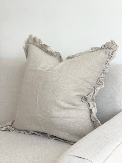 Hallie Ruffled Linen