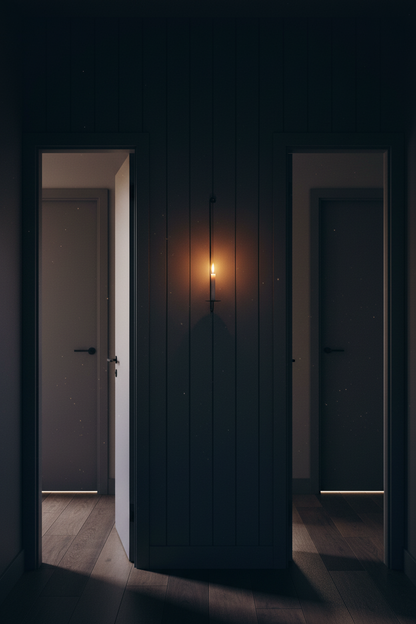 Black Iron Wall Sconce