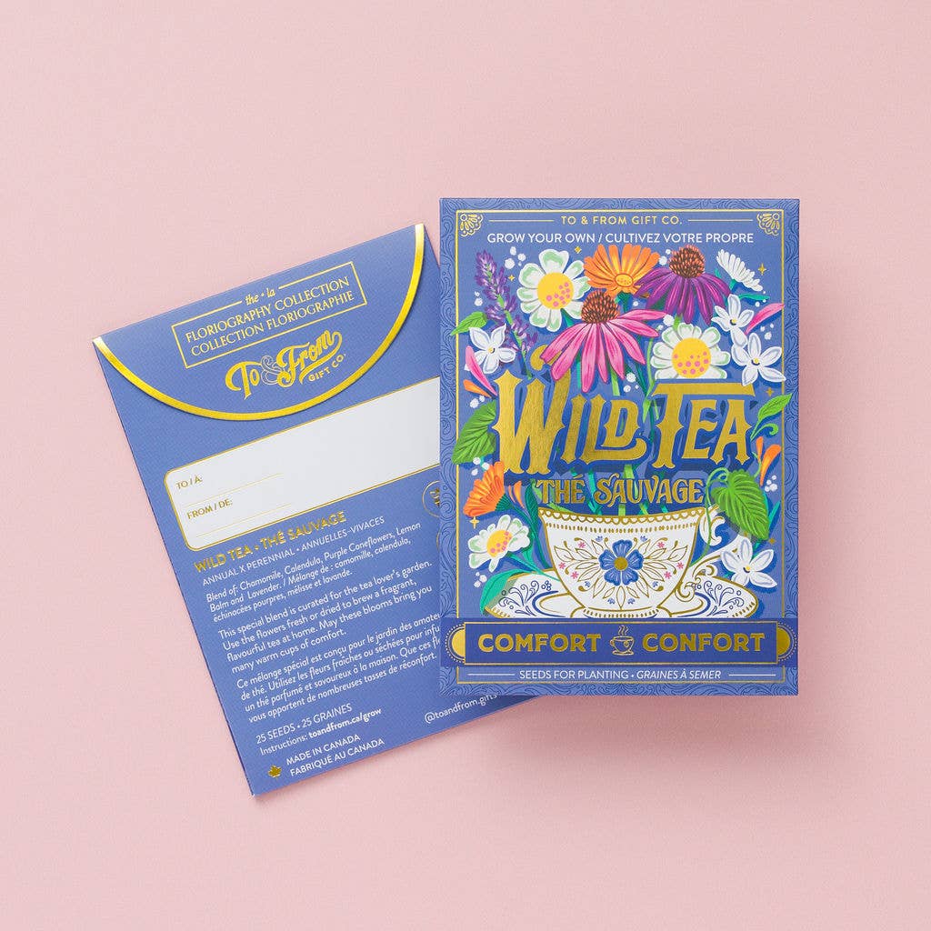 Seed Packet - Wild Tea Flowers (Comfort)