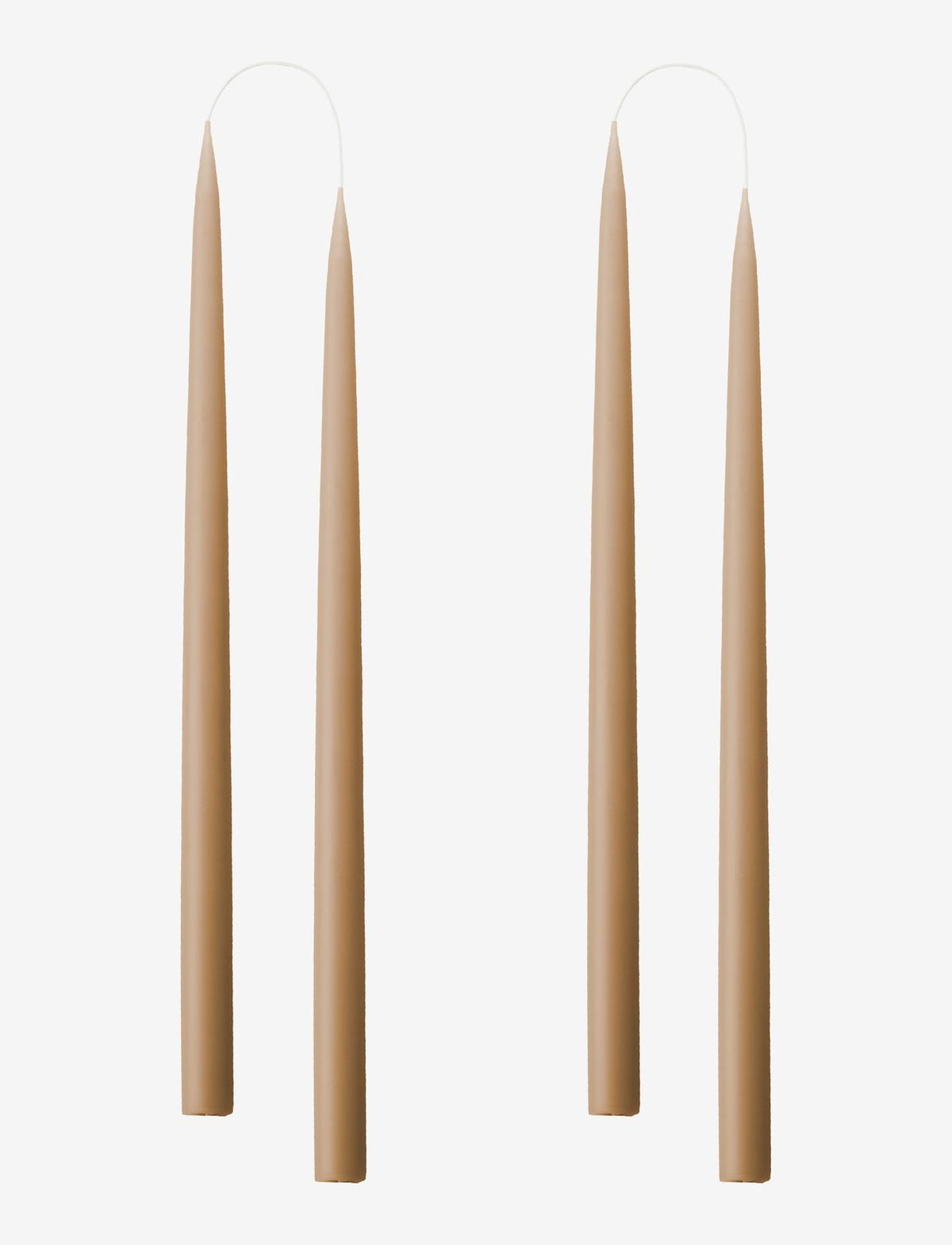 Danish Taper Candle | Nougat