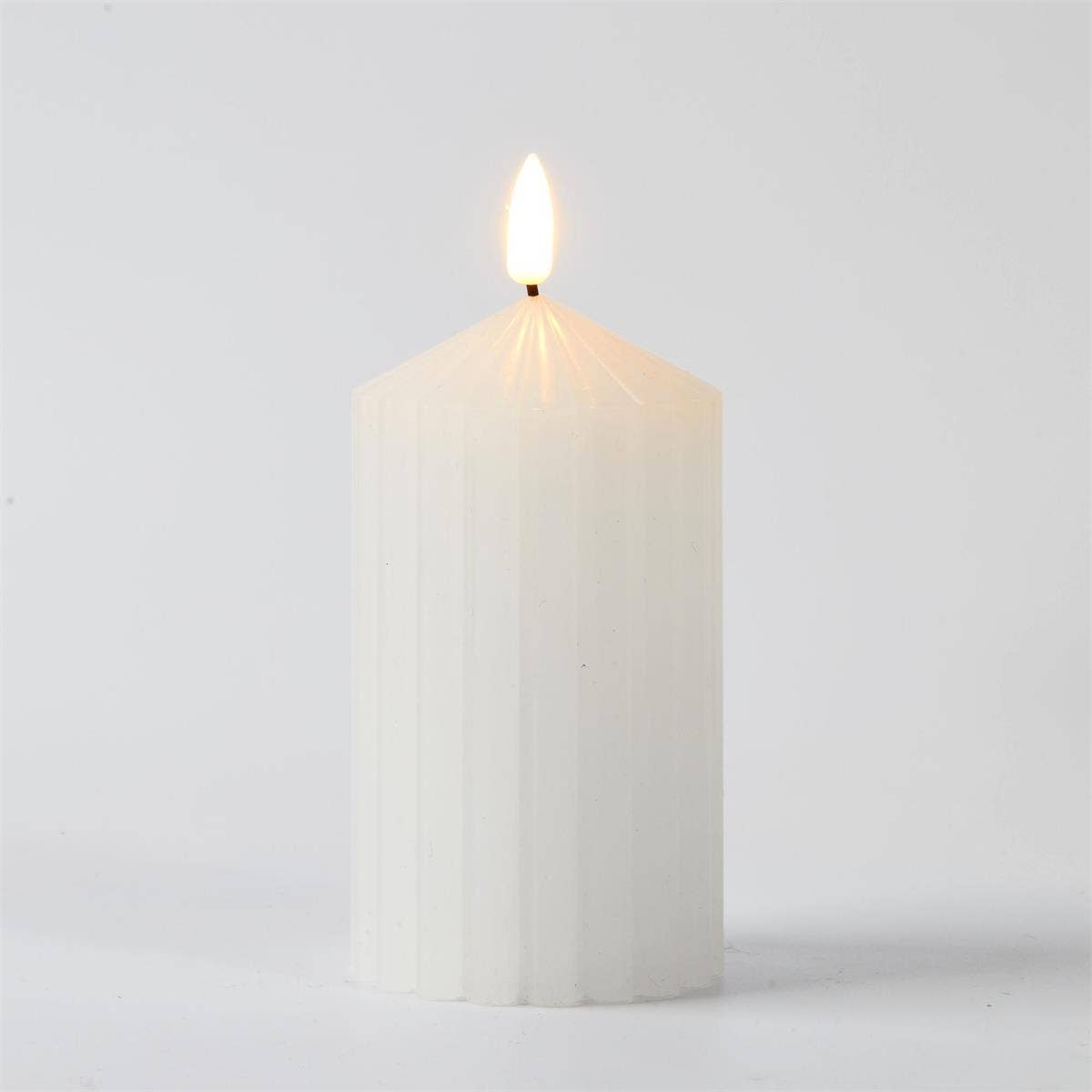 LED Pillar w/Taper Top