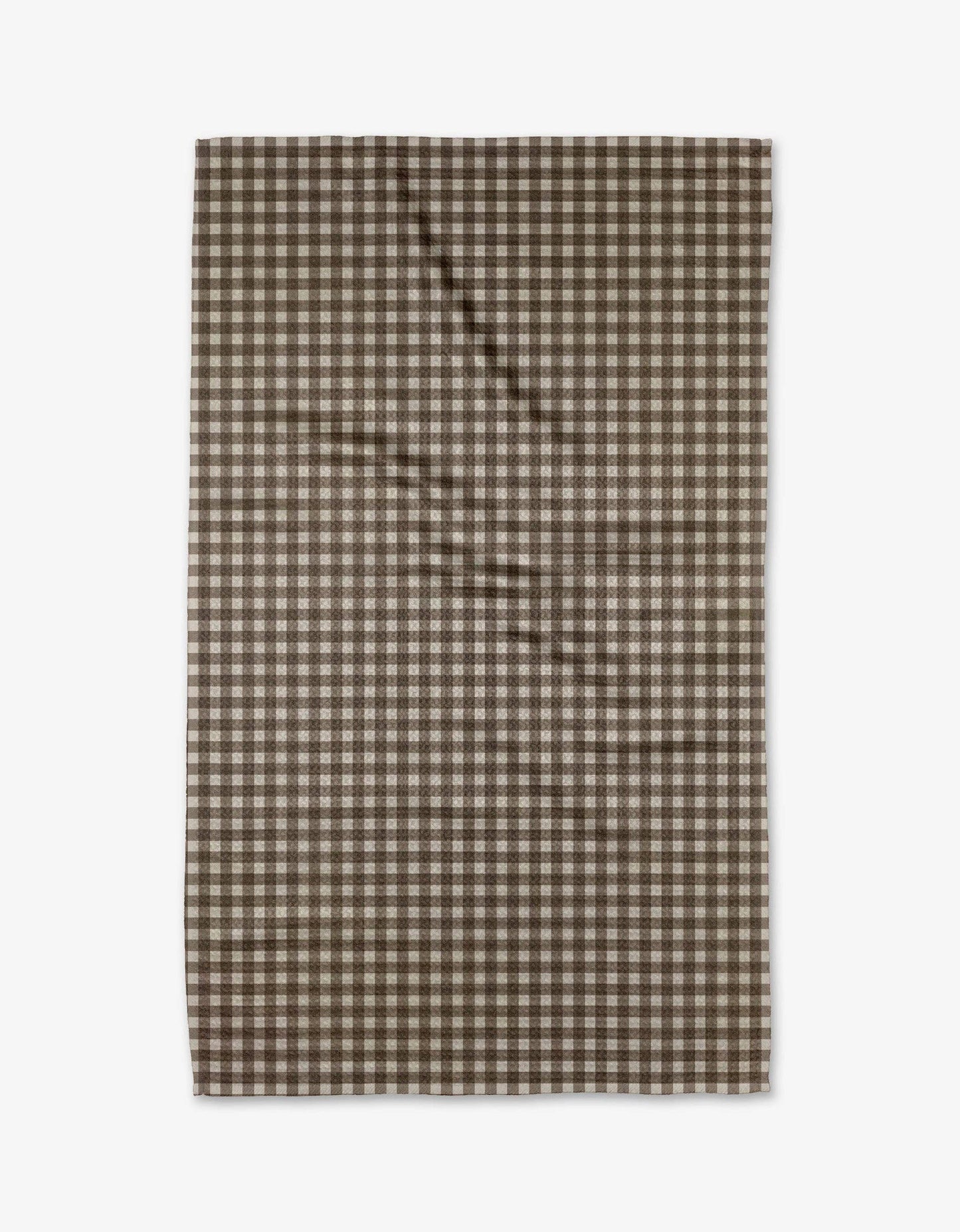 Cinnamon Check- Tea Towel