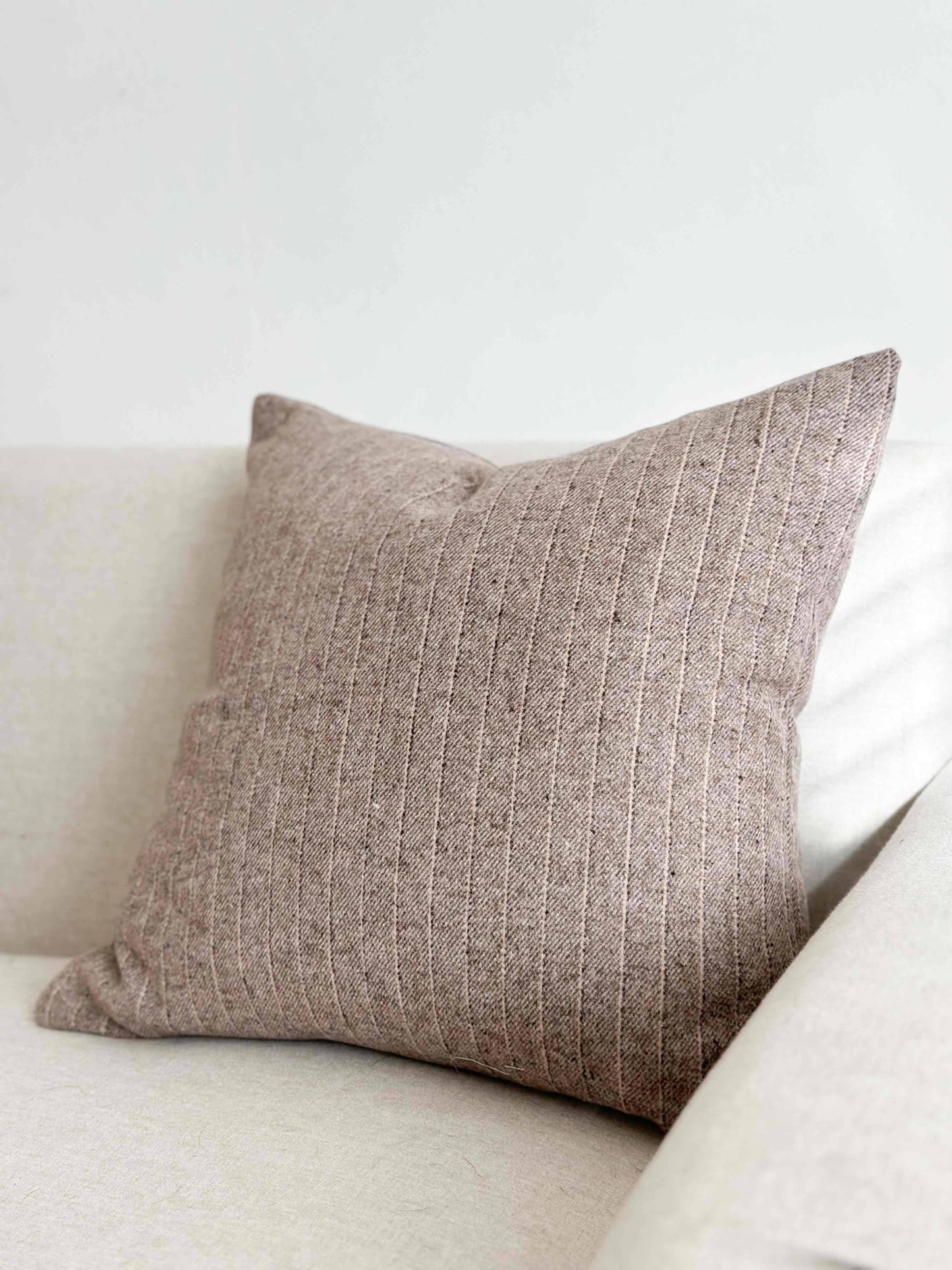 Eva Wool Effect Light Brown