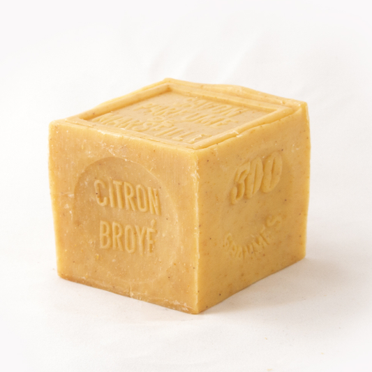 Marseille soap block -  Crushed Lemon