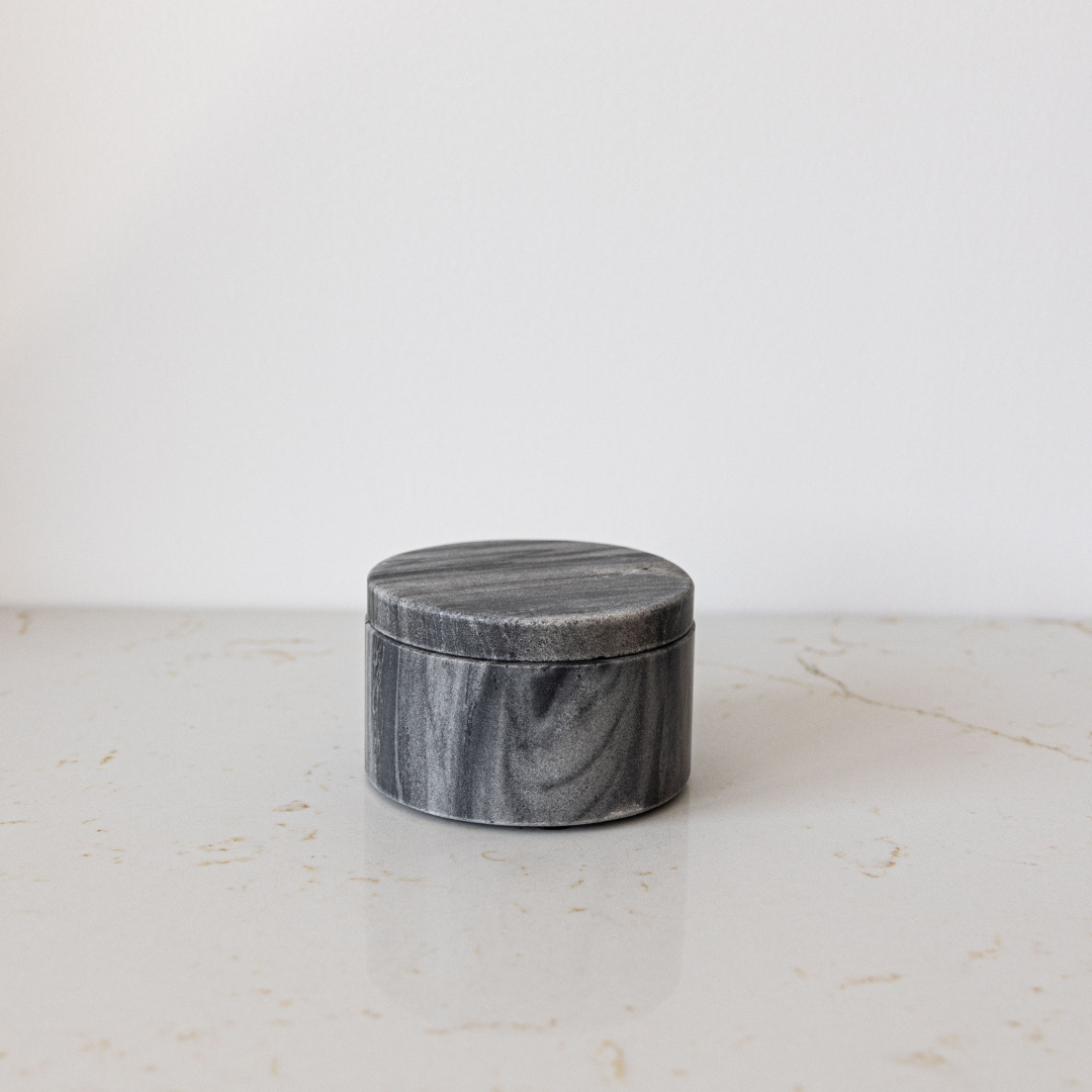 Marble Salt and Pepper Canister